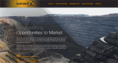 Desktop Screenshot of minerx.com